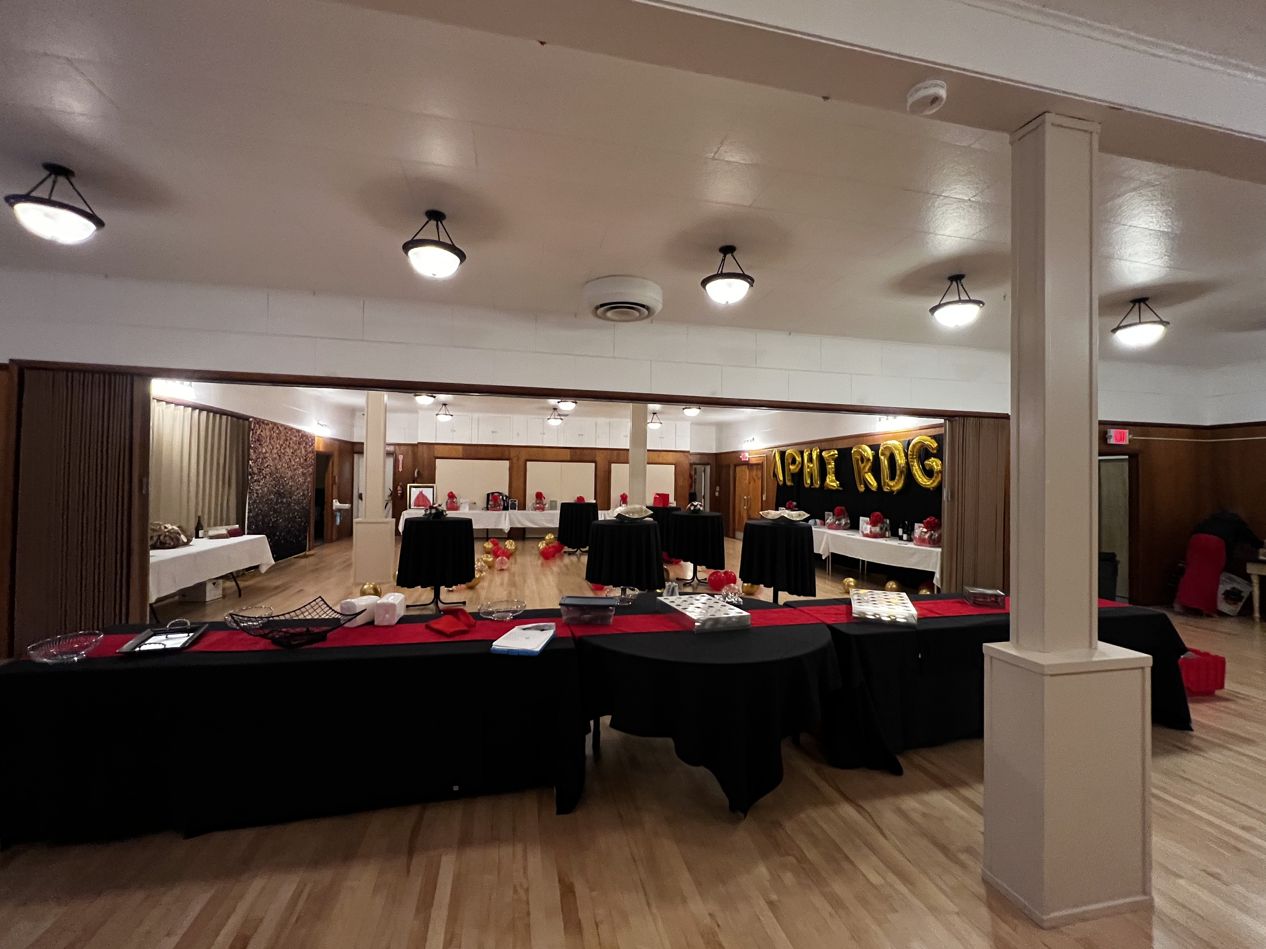 Holiday banquet in the North Hall